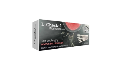 L-Check-1 Midstream – test owulacyjny KONTROLA DNI PŁODNYCH 1 sztuka