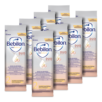 Bebilon Profutura Duobiotik 2 Mleko następne po 6. miesiącu w saszetkach ZESTAW 8 x 28,8 g