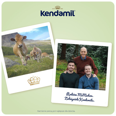 Kendamil Nature 1 HMO+ mleko organiczne bez oleju rybiego ZESTAW 3 x 800 g