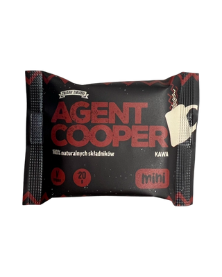 Zmiany Zmiany MINI baton AGENT COOPER kawowy zdrowe przekąski 20 g