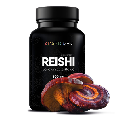 Adaptozen REISHI ekstrakt z lakownicy żółtawej ODPORNOSĆ 60 kapsułek