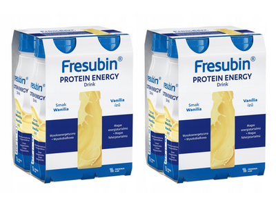 Fresubin® Protein Energy Drink,  smak waniliowy 8 x 200ml. Żywność specjalnego przeznaczenia medycznego. Bogata w białko 