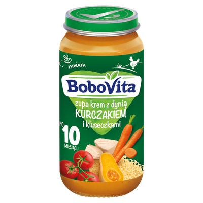 Bobovita mix zestaw obiadków po 10 miesiącu różne smaki ZESTAW 9 x 250 g