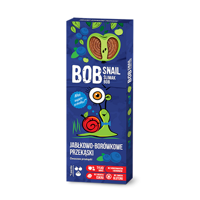 Przekąska Bob Snail MIX naturalnych, zdrowych przekąsek 9 x 30 g