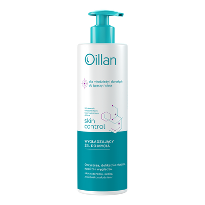 Oillan Skin Control wygładzający balsam i żel z 10% mocznikiem ZESTAW 2 sztuki