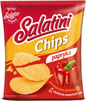 Salatini zestaw zdrowe chipsy snacki RÓŻNE SMAKI ZESTAW 5 sztuk