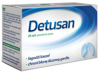 Detusan 24 pastylki do ssania