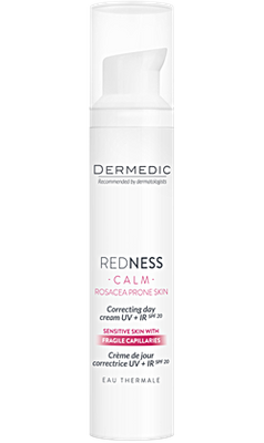 Dermedic REDNESS CALM Krem korygujący na dzień UV + IR 40ml