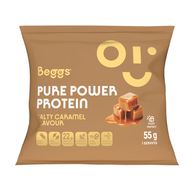 BEGGS napój białkowy w proszku smak słony karmel DUŻO BIAŁKA 55 g