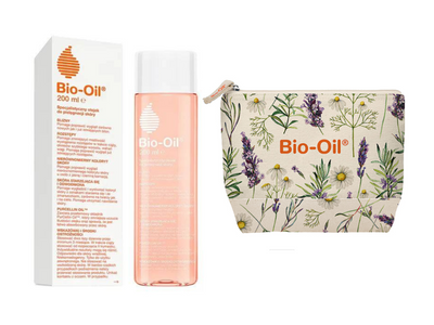 BIO OIL olejek do pielęgnacji skóry 200 ml + kosmetyczka GRATIS