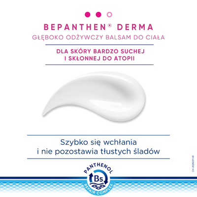 Bepanthen Derma balsam do ciała GŁĘBOKO ODŻYWCZY 400 ml