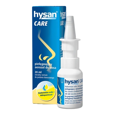 Hysan Care pielęgnujący aerozol do nosa NAWILŻAJĄCY ŚLUZÓWKĘ 20 ml