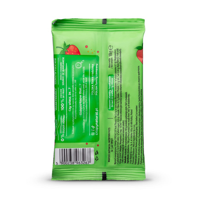Crispy Natural chipsy ze 100% owoców TRUSKAWKA 10 g