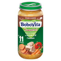 BoboVita Kaszotto! Kasza bulgur z indykiem i batatem po 11 miesiącu 250 g