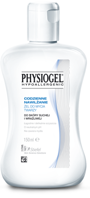 Physiogel Codzienne Nawilżanie Żel do mycia twarzy 150ml