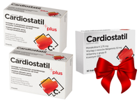 Cardiostatil Plus cholesterol monakolina 2 x 30 kapsułek + Cardiostatil GRATIS!