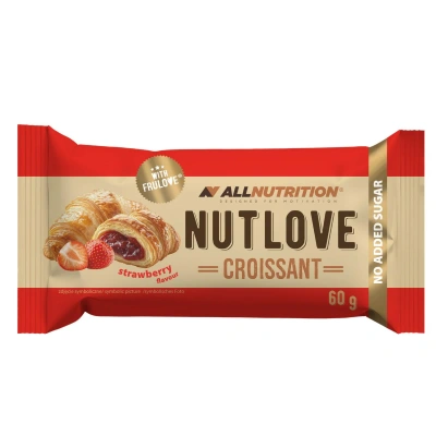 Nutlove Croissant rogalik z nadzieniem truskawkowym 60 g