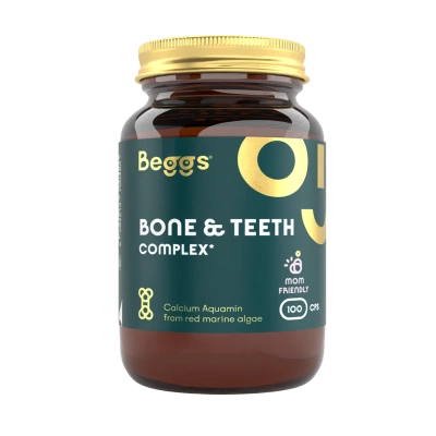 Beggs Bone & Teeth Complex ZDROWE KOŚCI I ZĘBY od 3 roku życia 100 kapsułek