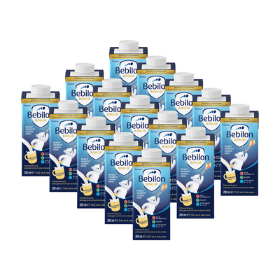 Bebilon JUNIOR gotowa do picia wzbogacona formuła na bazie mleka od 2. do 6. roku życia ZESTAW 15 x 200 ml