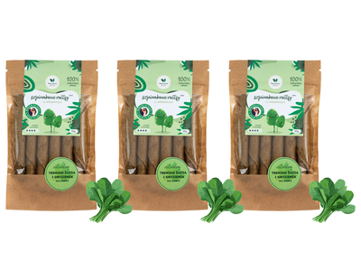 Szpinakowe rollsy z witaminą C ZESTAW 3 x 50 g