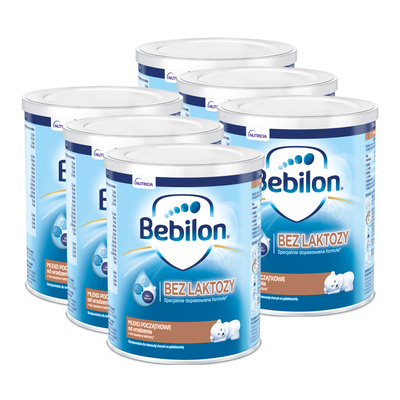 Bebilon bez laktozy ZESTAW 6x400g