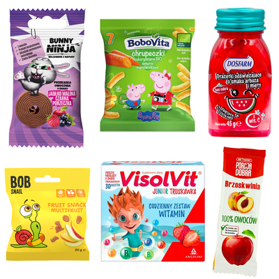 Lunchbox Zestaw z Visolvit – Zdrowe Słodycze i Witaminy dla Dzieci