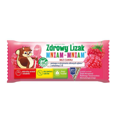 Zdrowy Lizak MNIAM-MNIAM zdrowa żywność ZESTAW 5 sztuk