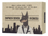 Zestaw świąteczny dla pracownika DLA NIEGO żel, wafelki i mydło + opakowanie prezentowe