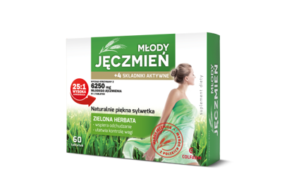 Colfarm młody jęczmień 60 tabletek 