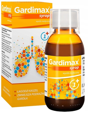 GARDIMAX Syrop na kaszel dla dzieci od 1 roku życia 100 ml