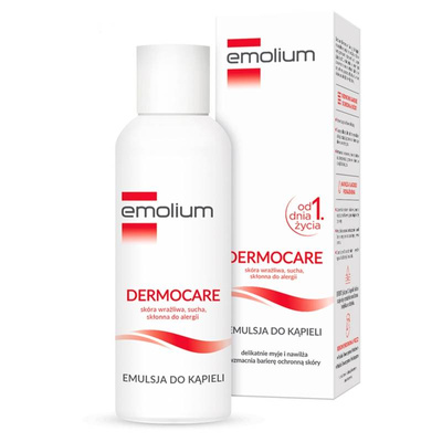 EMOLIUM DERMOCARE Emulsja do kąpieli od 1. dnia życia 400ml