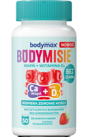 Bodymax Bodymisie żelki owocowe + cola + z wapniem 3 sztuki + PORTFELIK GRATIS!