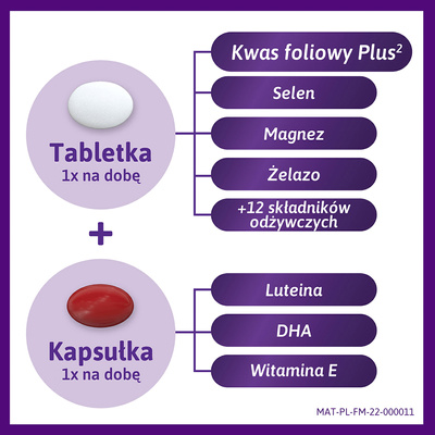 Femibion 2 Ciąża 56 tabletek + 56 kapsułek