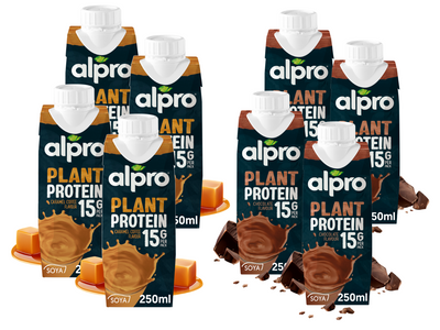 ALPRO Napój sojowy proteinowy ZESTAW mix 8x250ml