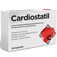 Cardiostatil cholesterol monakolina 30 kapsułek