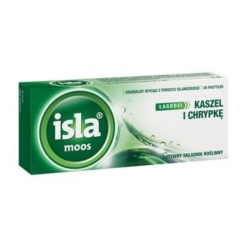 Isla-Moos 60tab ból gardła i chrypka