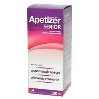 Apetizer Senior Syrop malinowo-porzeczkowy 100 ml