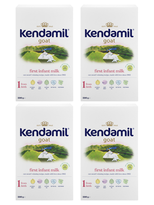 Kendamil Kozie mleko początkowe od urodzenia ZESTAW 4 x 500 g