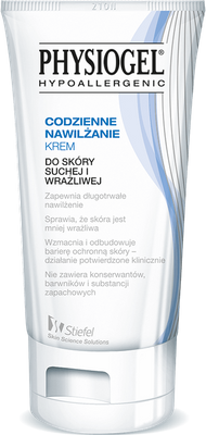 Physiogel Codzienne Nawilżanie Krem nawilżający do twarzy ZESTAW 2 x 75 ml