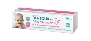 Dentolik żel na ząbkowanie dla dzieci 15 ml