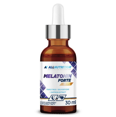 Allnutrition melatonina forte w kroplach spokojny sen 30 ml