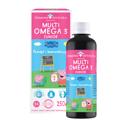 Peppa Domowa Apteczka MultiOmega 3 Junior 250 ml