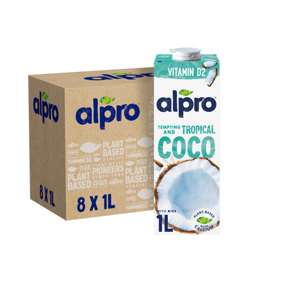 Alpro Napój kokosowo-ryżowy 8x1L