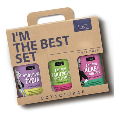 LaQ zestaw prezentowy ICH TROJE DAMSKI żele pod prysznic 3 x 500 ml