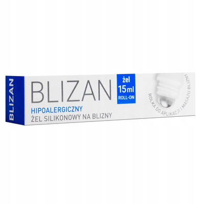 Blizan Roll-on żel silikonowy na blizny w kulce 15 ml