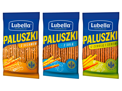 Lubella Paluszki ZESTAW RÓŻNYCH SMAKÓW 3 x 70 g