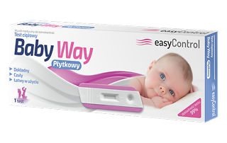 Test ciążowy BABY WAY płytkowy 1 sztuka