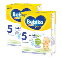 Bebiko Junior 5 Odżywcza formuła na bazie mleka dla przedszkolaka 2x600 g