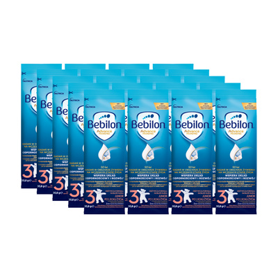 Bebilon 3 Advance Pronutra Junior po 1. roku życia saszetka ZESTAW 20x30,8 g