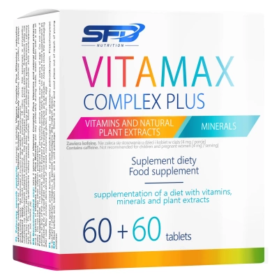 SFD Vitamax Complex plus witaminy minerały ODPORNOSĆ 60+60 tabletek